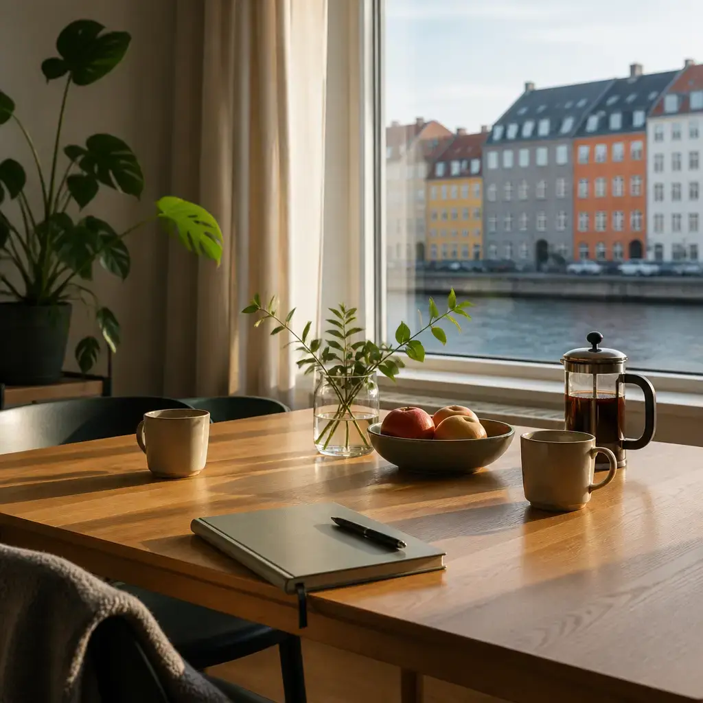 German lesson set in a contemporary Berlin everyday setting: In daily life, two adults discuss changing shared plans directly because one person overcommitted and needs a simpler option..