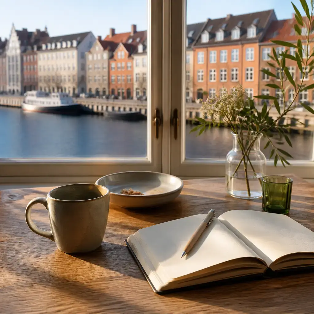 German lesson set in a contemporary Berlin everyday setting: While adjusting plans with a friend, one person apologizes for an unexpected change and they choose another day..